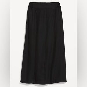 Old Navy High-Waisted Smocked Crepe Maxi Skirt
